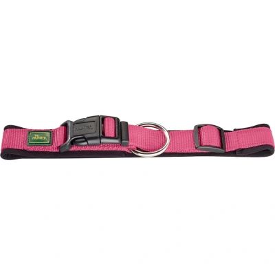 Afbeelding van Hunter Klikhalsband Vario Plus Roze&amp;Zwart Hondenhalsband 50 55x2.5 cm