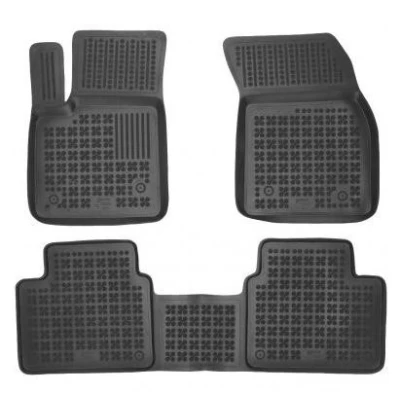 Afbeelding van REZAW PLAST 200632 Vloermatset Rubber voor en achter Zwart FORD: Focus Mk4 Hatchback