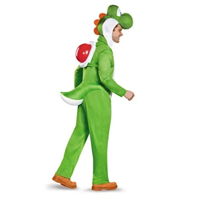 Afbeelding van DISGUISE DIS85170C Super Mario Yoshi Deluxe Nintendo kostuum voor heren, XL
