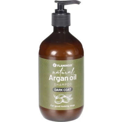 Afbeelding van Natuurlijke Arganolie hondenshampoo Donkere Vacht