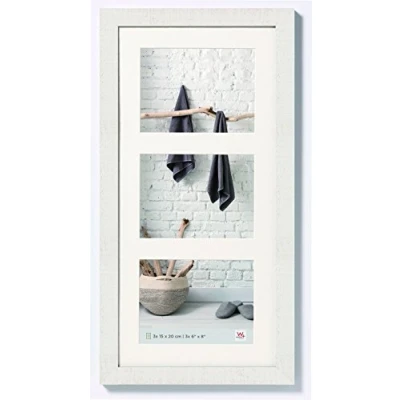 Image de Walther Design Cadre photo Home 3x15x20 cm Blanc polaire