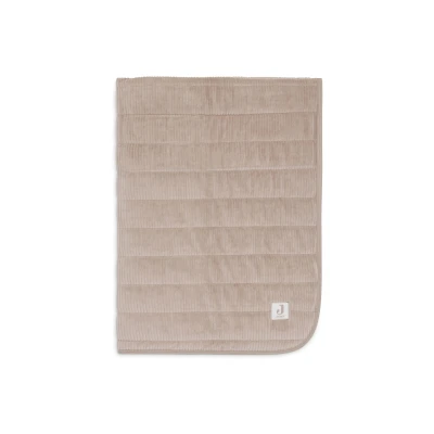 Afbeelding van Jollein Deken Velvet Rib 75x100 cm Milky Coffee