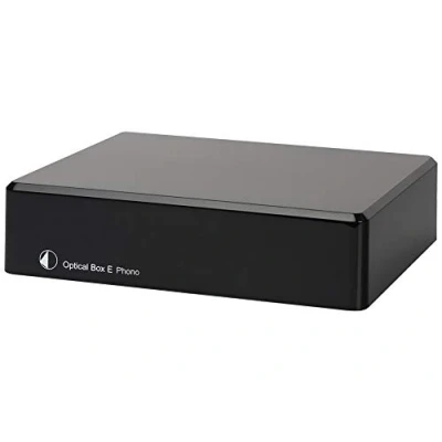 Afbeelding van Pro Ject Optical Box E Phono Voorversterker MM Optische uitgang Zwart