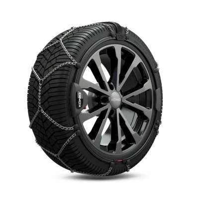 Image de 2 chaînes neige métalliques classiques konig reflex edge 603