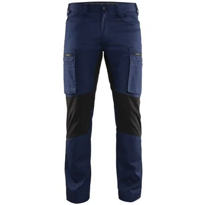 Image de Pantalon services stretch marine/noir