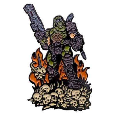 Afbeelding van Doom Eternal Pin Badge Guy Limited Edition