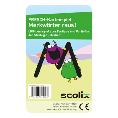 Afbeelding van FRESCH Kartenspiel: Merkwörter raus!