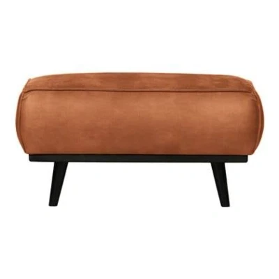 Afbeelding van Hocker Statement Eco Leer Cognac 80x55 Cm