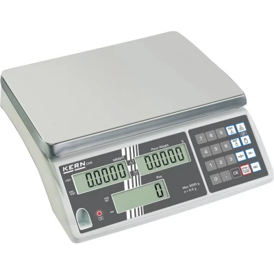 Afbeelding van Kern CXB 3K0.2 Telweegschaal Weegbereik (max.) 3 kg Resolutie 0.2 g werkt op het lichtnet, een accu Zilver