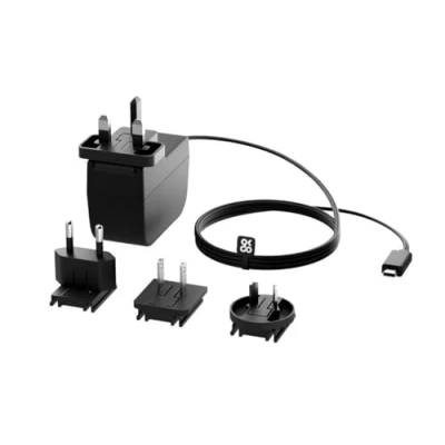 Afbeelding van OKdo Universele plug in voeding voor Raspberry Pi 4 (Stroomvoorziening), Elektronica benodigdheden + Behuizing, Zwart