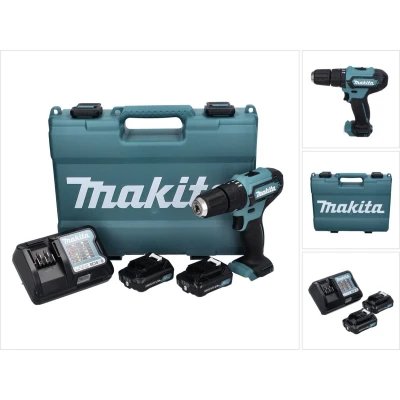 Afbeelding van MAKITA HP333DWAE KLOPBOOR /SCHROEFMACHINE 12V MAX (10,8V) 2.0AH LI ION IN KOFFER