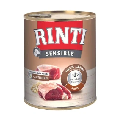 Afbeelding van 6x800g Rinti Sensible Lam &amp; Aardappel