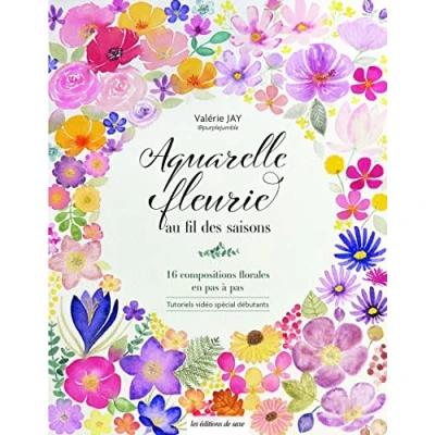 Afbeelding van AQUARELLE FLEURIE AU FIL DES SAISONS