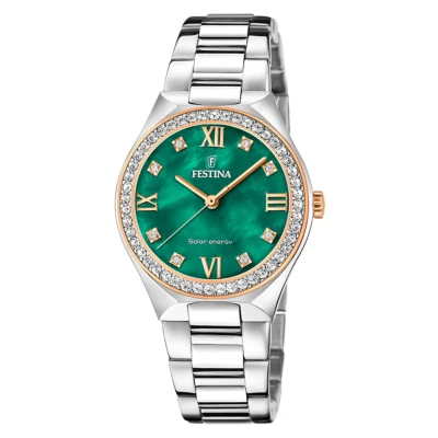 Afbeelding van Festina Solar Energy Horloge, Dames, Maat: One Size, Green