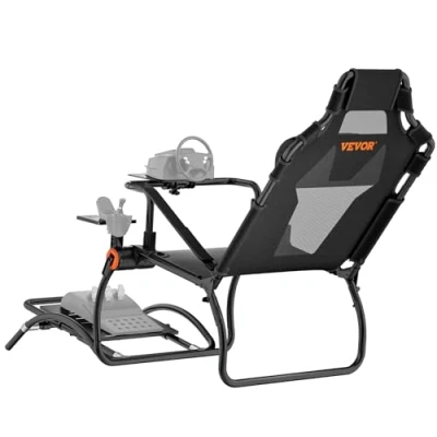 Image de VEVOR Support de Volant Course Pliable Compact pour Logitech G923/G920/G29