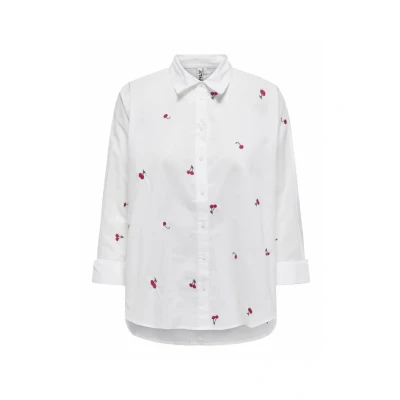 Afbeelding van ONLY Onlnew LINA Grace NOOS Overhemdblouse, Dames, Maat: Large, Bright white