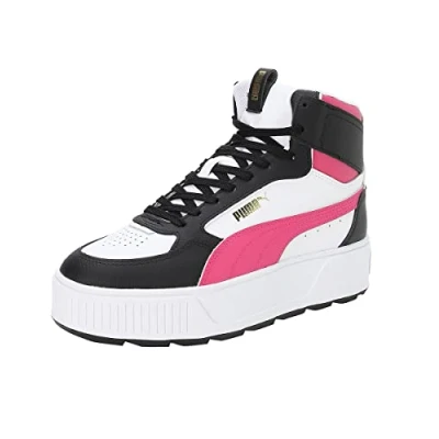 Afbeelding van Puma RBD GAME Unisex Sneakers hoog, Maat: 40, White/gold Leer en imitatieleer