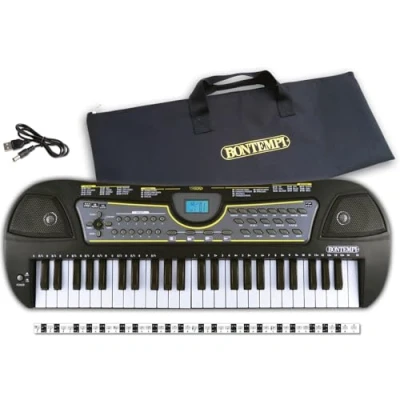 Afbeelding van Digitaal keyboard 49 Midi Toetsen + Adaptor Tas