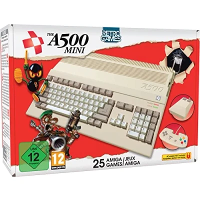 Afbeelding van Console Retro Games Ltd De Amiga 500 Mini Wit