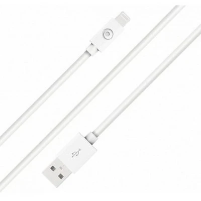 Afbeelding van BIGBEN Connected Lightning kabel USB male naar 2 m wit