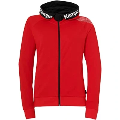 Afbeelding van Kempa Core 26 Damesjack met capuchon voor dames en meisjes,