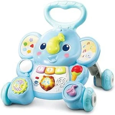 Afbeelding van VTech Babyolifant Trottino Interactieve loopstoeltje om te leren lopen / speelgoed 9 36 maanden Franse versie