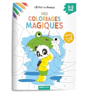 Afbeelding van L&#039;ECOLE DES PANDAS MES COLORIAGES MAGIQUES LES CHIFFRES