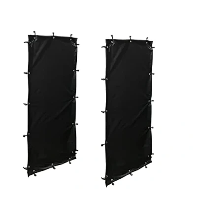 Afbeelding van QUICK STAR Weerbeschermingsset 66 x 148 cm 2 zijden voor open haardhoutrekken 70 185