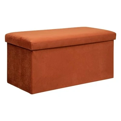 Afbeelding van Atmosphera Poef Opvouwbaar Amber 76x38cm