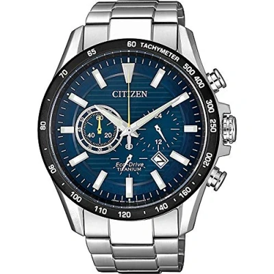 Afbeelding van Citizen Super Titanium horloge heren Blauww diameter 43 mm
