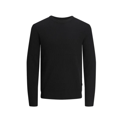 Afbeelding van Jack &amp; Jones Premium CREW NECK Trui, Heren, Maat: Small, Black