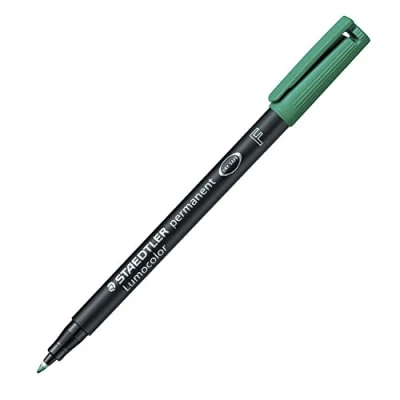 Afbeelding van Staedtler 318 5 Lumocolor, F punt, permanent, groen