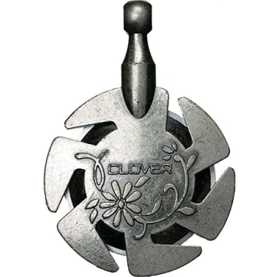 Afbeelding van Clover Yarn Cutter Pendant Antique Zilver