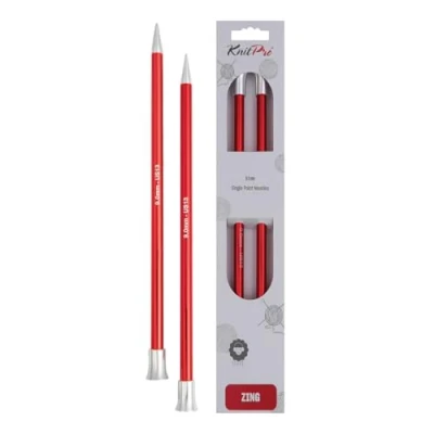 Afbeelding van KnitPro Zing breinaalden 40cm 9.00mm 3st