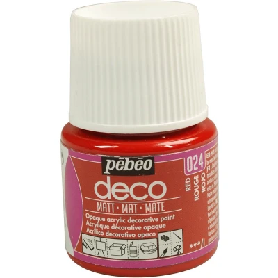 Afbeelding van Verf roos acryl mat 45 ml Pébéo