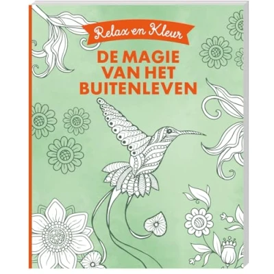 Afbeelding van Kleurboek Relax en Kleur De magie van het buitenleven