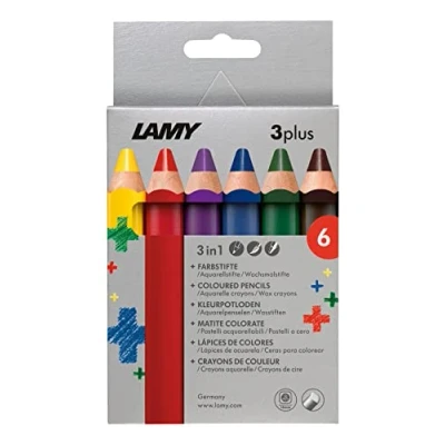 Afbeelding van LAMY kleurpotloden 3plus 6 stuks