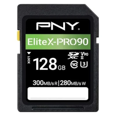 Afbeelding van PNY SD geheugenkaart 128 GB X Pro 90 klasse 10 U3 V90 UHS II