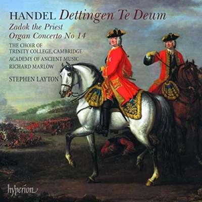 Afbeelding van Choir Of Trinity College Cambridge, Academy Ancient Music, Stephen Layton Händel: Dettingen Te Deum (CD)