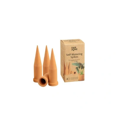 Afbeelding van Fairzone Waterdruppelaar Terracotta Mini 4 stuks