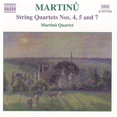 Afbeelding van Martinu Quartet String Quartets Nos 4, 5 And 7 (CD)