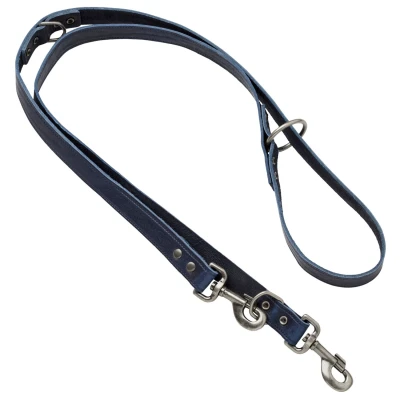 Afbeelding van Adori Dresseerlijn Italy Vintage 200x1.8 cm Hondenriem Blauw