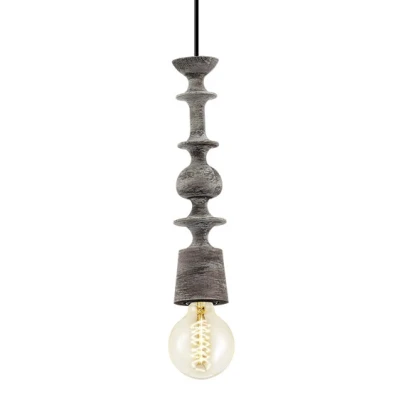 Afbeelding van EGLO Vintage Avoltri Hanglamp 1 Lichts Patina Zwart