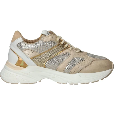 Afbeelding van Hip Sneakers laag voor kinderen, Maat: 36, Platina combi Leer