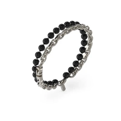 Afbeelding van Guess JUMB04051JWSTBKS Armband Heren Roestvrij staal