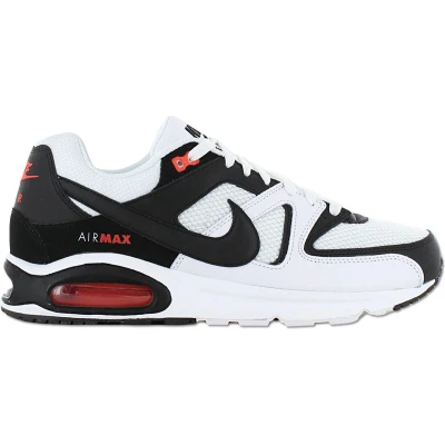 Afbeelding van Nike Sportswear Sneakers laag, Heren, Maat: 41, White black max orange Textiel/ synthetisch
