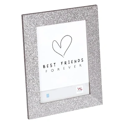 Image de walther design cadre photo argent 15 x 20 cm surface scintillante, portrait scintillant IT520S