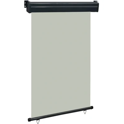 Afbeelding van vidaXL Balkonscherm 125x250 cm grijs