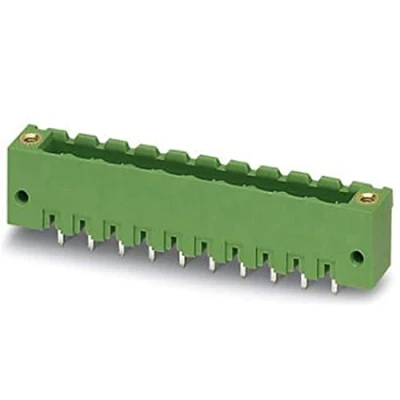 Afbeelding van Phoenix Contact 1777167 Male behuizing (board) MSTBV Totaal aantal polen: 11 Rastermaat: 5.08 mm Inhoud: 50 stuk(s)