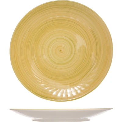 Afbeelding van Cosy &amp; Trendy Dinerbord Turbolino Geel ø 27 cm